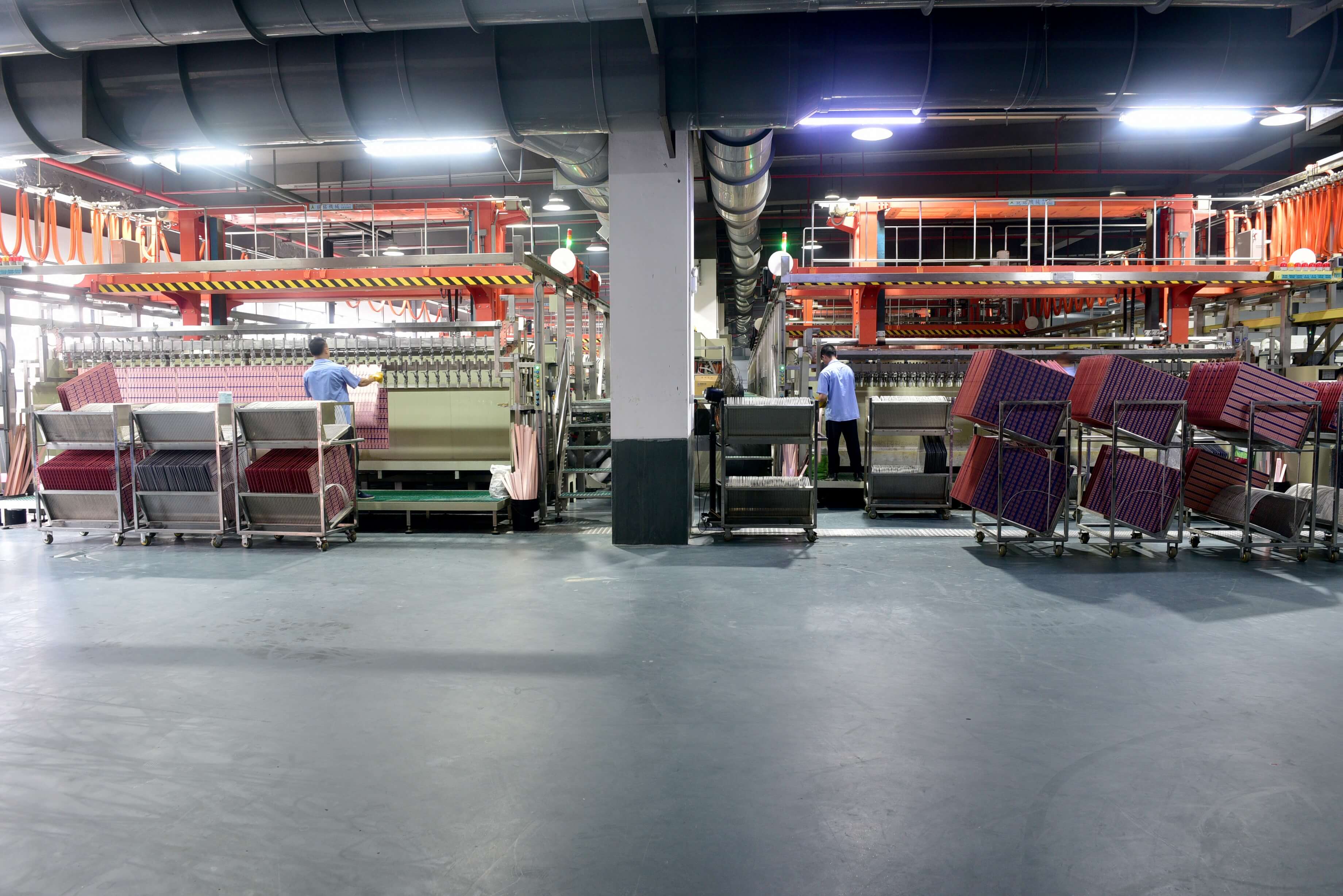 Electroplating line: Graphic plating