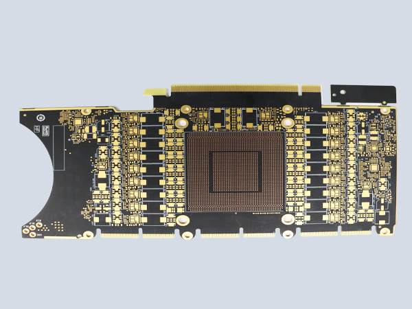 12-layer gold finger PCB for Graphics card