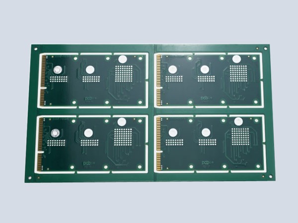 6-layer gold finger through hole PCB